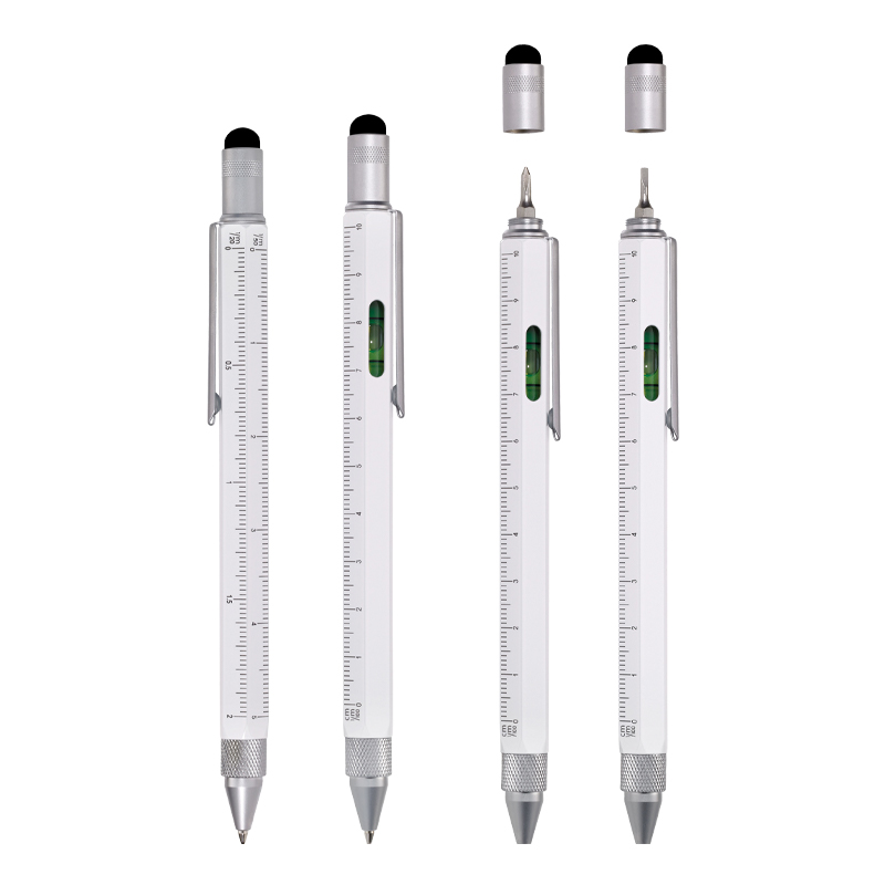 Promosyon Metal Su Terazili  Tornavidalı Touchpen Kalem